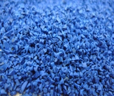 EPDM彩色橡膠粒藍色